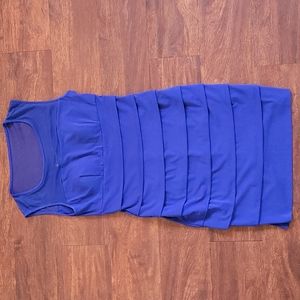 Blue cocktail dress,  size 8